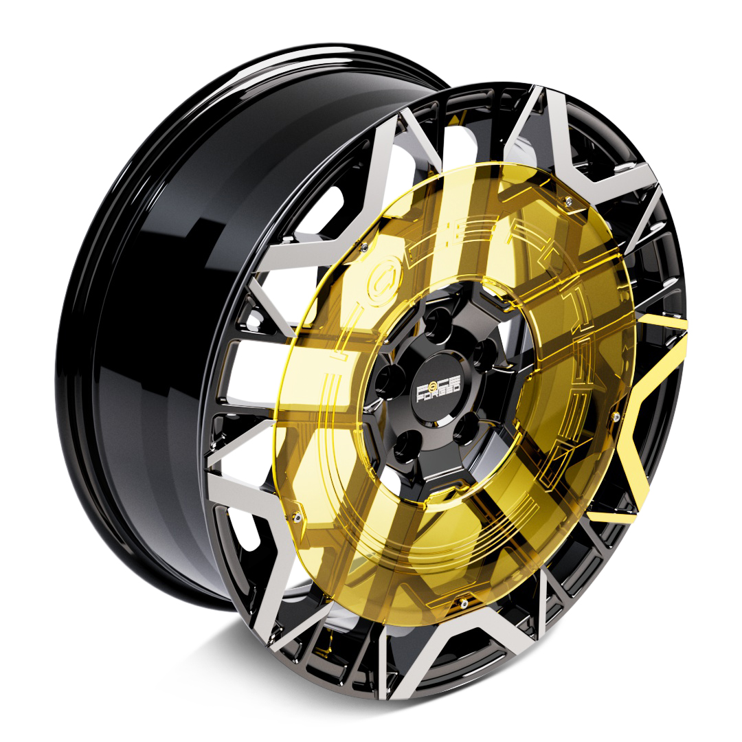 C9 Aero-Sync tinted cast-acrylic disc — profile